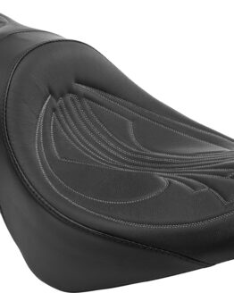 Danny Gray Weekday 2-Up XL Seat Back 2" Black Fits 06-17 HD Softail FXST FLSTF/B