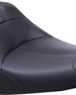 Danny Gray Minimalist Solo Leather Seat Black Fits 06-17 Harley Softail