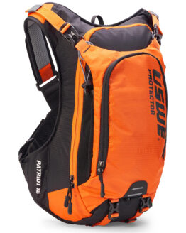 USWE Patriot 15 MTB Protector Pack Orange/Black 15L