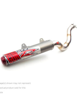 Big Gun EVO R Slip-On Exhaust Silver Fits Yamaha YFZ450R/X