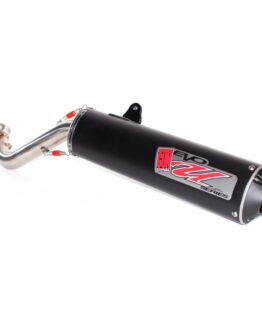 Big Gun EVO U Slip-On Exhaust Black Fits Yamaha Grizzly 550/700