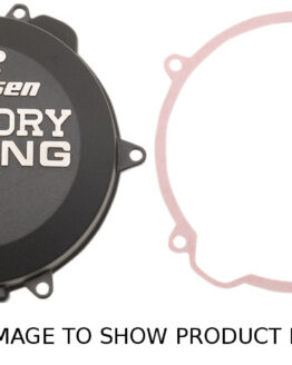 Boyesen Factory Racing Clutch Cover Black Fits 99-18 Yamaha YZ250/X