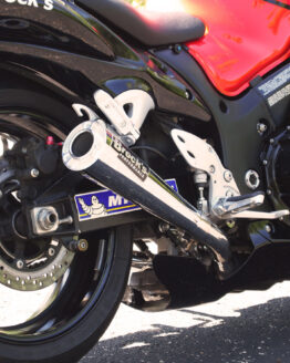 ShortMeg 14" Polished Dual Slip On Exhaust
