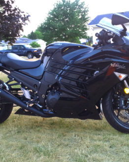 20" Black Megaphone Full Exhaust