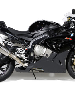 Brock's CT Single Titanium Full Exhaust Silver Fits 15-18 BMW S1000R S1000RR