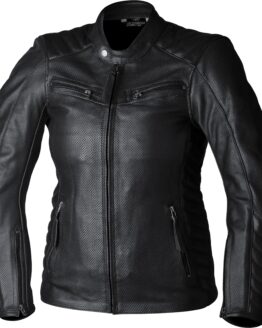 RST Ladies Roadster Air CE Jacket Black Leather Small