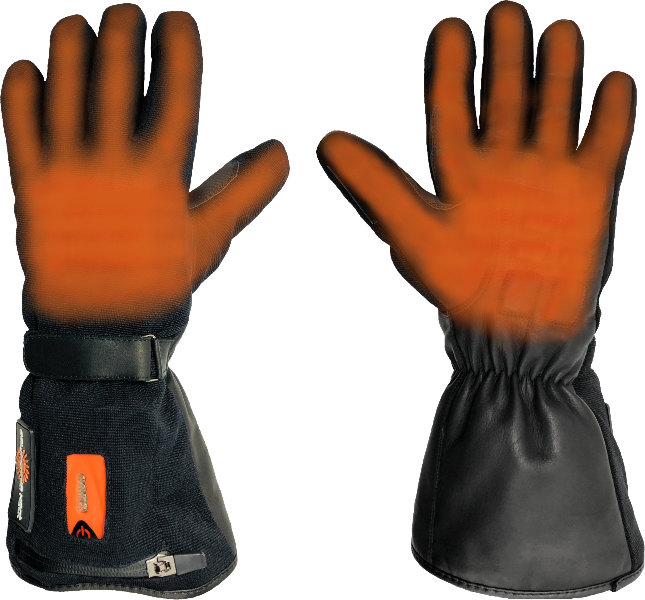 California Heat 7V Activflexx Heated Gloves Black XS - Image 6