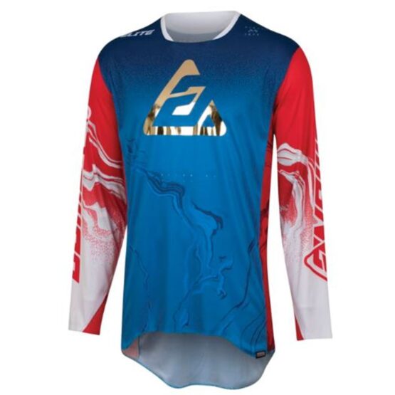 23 Elite Fusion Jersey Red/White/Blue Youth - Large