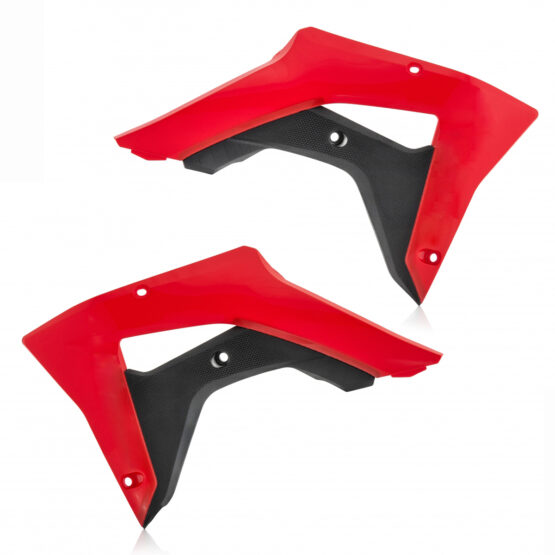 Radiator Shrouds - Red/Black