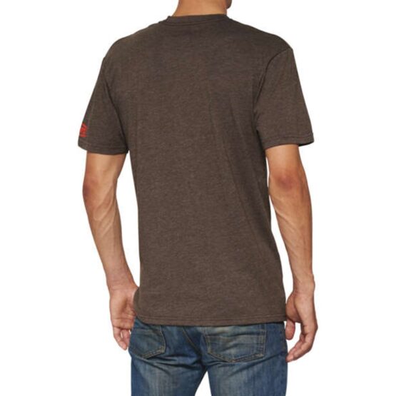 100% Astra Tee Brn Hthr Sm - Image 2