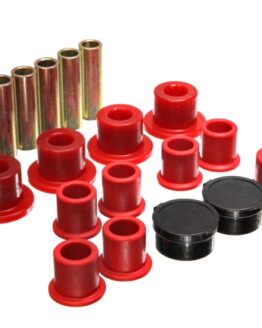 Energy Suspension Red Rear Leaf Spring Bushing Set Fits 98-11 Ford Ranger