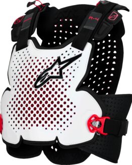 Alpinestars A-4 Plasma Roost Guard Black/Red/White M/L