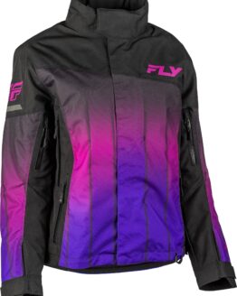 Fly Racing Women's SNX Pro Jacket Purple/Black Large