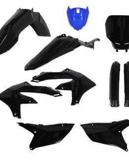 Acerbis Full Plastic Kit Black/Blue For Yamaha YZ250F YZ450F/FX 2023-2024