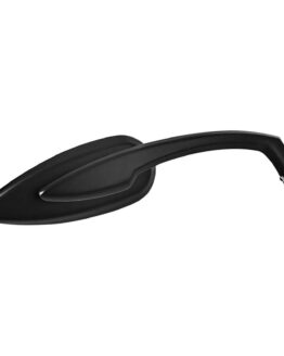 Kuryakyn Teardrop Mirrors Satin Black