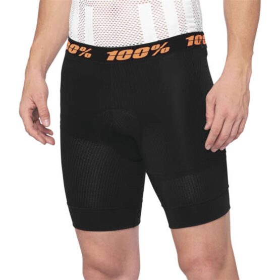 100% Crux Liner Shorts Blk 28 - Image 3