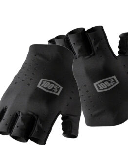 100% Women's Sling Bike Short Finger Gloves - Black, Small