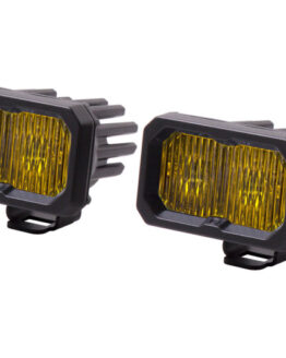 Stage Series 2 In LED Pod Pro - Yellow Fog Standard ABL (Pair)