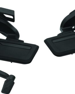 Kuryakyn Omni Driver Floorboard Kit Satin Black for Honda GL1800 DCT