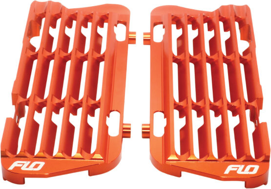 High Flow Radiator Guards Orange