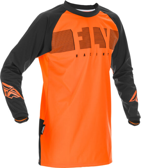 Windproof Jersey Orange/Black X-Large