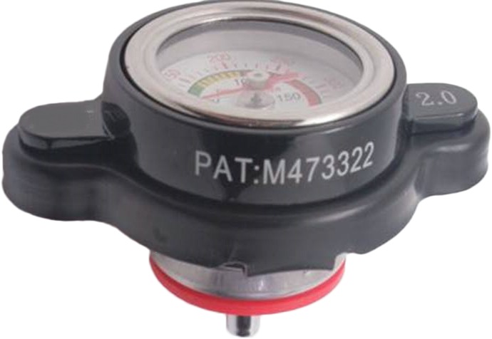 Radiator Cap w/Temperature Gauge For 16-22 Gas Gas, Husqvarna, KTM - Image 3