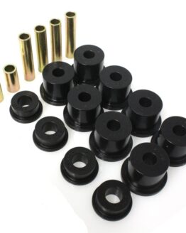 Black Front Spring Bushing Set Fits 80-98 Ford F250/F350 4WD