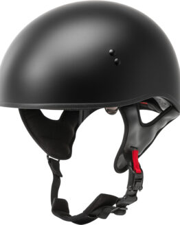 GMAX HH-65 Naked Half Helmet Matte Black Small