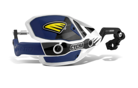 CRM Ultra 1-1/8 in. Clamp w/White Shields/Husky Blue Covers