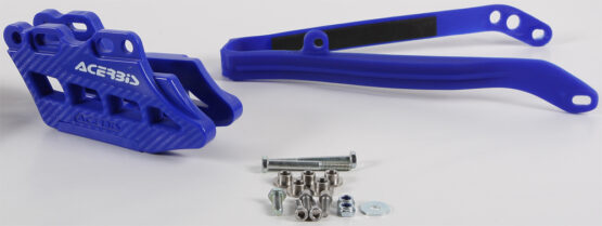 Chain Guide & Swingarm Slider Kit V 2.0 -  Blue