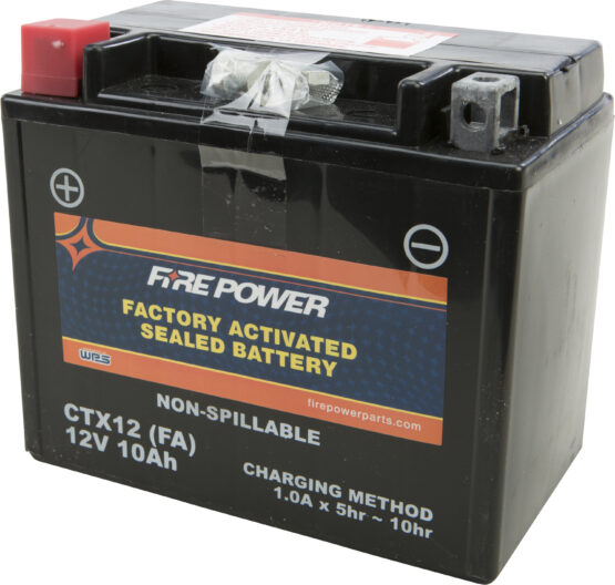 Factory Activated Sealed Battery