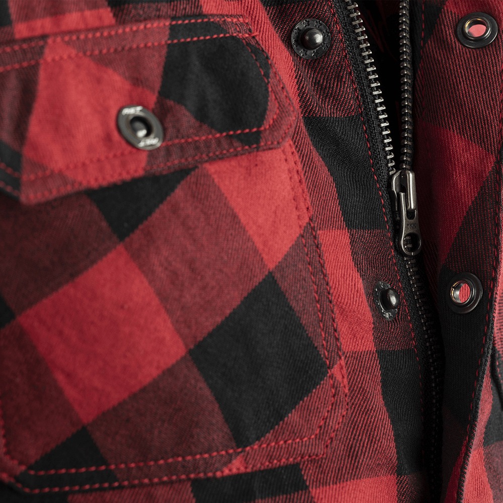 RST Lumberjack CE Shirt Red Check Textile Large - Image 4