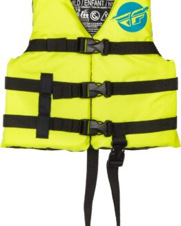Fly Racing Child Flotation Vest Hi-Vis Yellow/Blue Unisex