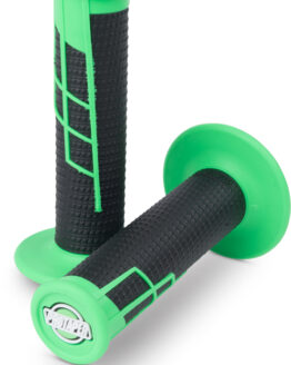 Clamp On 1/2 Waffle Grip System - Neon Green & Black