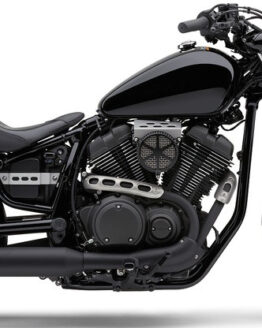 Black 4" Slip On Exhaust Billet Tip