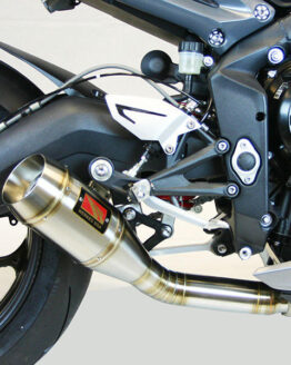 CompWerkes GP Slip On Exhaust Stainless Steel Fits 13-15 Daytona 675 675R