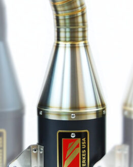 Black Center GP Slip On Exhaust w/ dB Killer