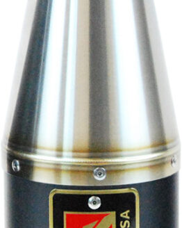 Competition Werkes Black Center GP Slip-On Exhaust Stainless Fits Yamaha R6