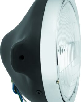BikeMaster 7in Slim Side Mount Headlight Matte Black