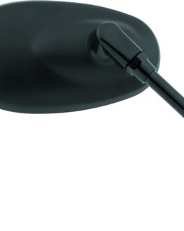 Bikemaster Harley Oval Mini Mini Mirror Matte Black (Each)