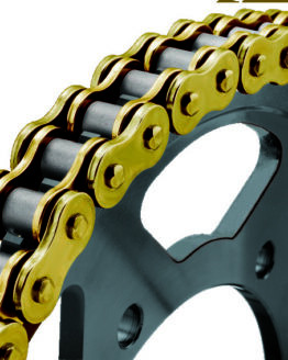 BikeMaster 420Hx110 Heavy-Duty Chain Gold/Gold