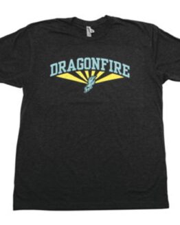 DragonFire Racing DFR AZ Tee Teal/Hi-Vis Medium