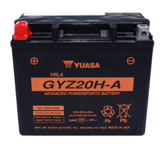 GYZ20H-A Factory-Activated AGM Maintenance-Free Battery - Image 3