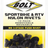 M8 3-Stage Push Rivets - 10 Pack - Image 4