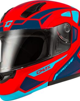 GMAX MD-04 Sector Modular Helmet Matte Red/Blue Small