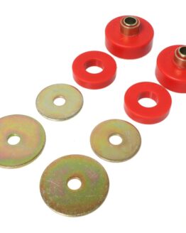 All Non-Spec Vehicle 2WD Red Universal Mounts/Isolator Kit