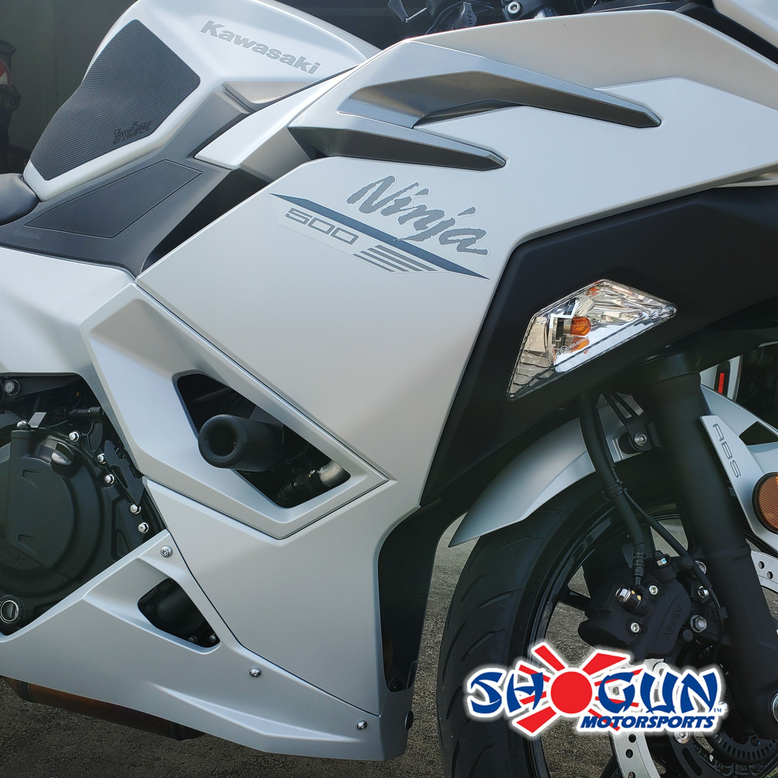 Shogun No Cut Frame Sliders Black Fits 2024 Kawasaki Ninja 500 - Image 10