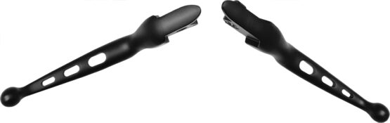 Black 3-Hole Custom Brake & Clutch Levers Set