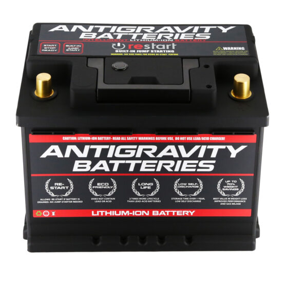 H5/Group 47 Lithium Car Battery w/Re-Start - 40 Ah