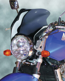 National Cycle F-16 Dark Smoke Windscreen 3mm Lexan